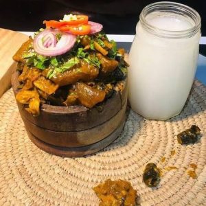 Nkwobi & Palm Wine Combo