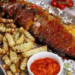 Grilled Barbecue Catfish